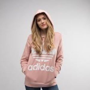 NWT authentic Adidas Women’s Trefoil hoodie pink